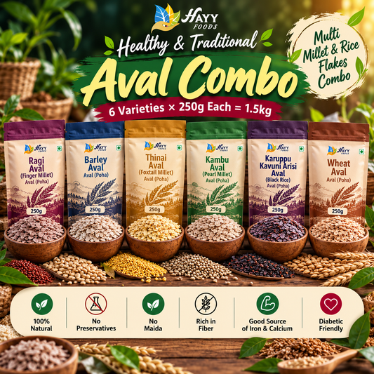 6 Varieties Aval Combo – 1.5kg