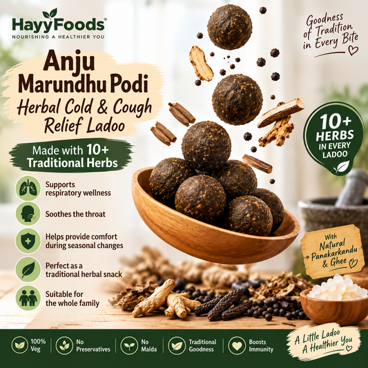 Anju Marundhu Herbal Ladoo 100g