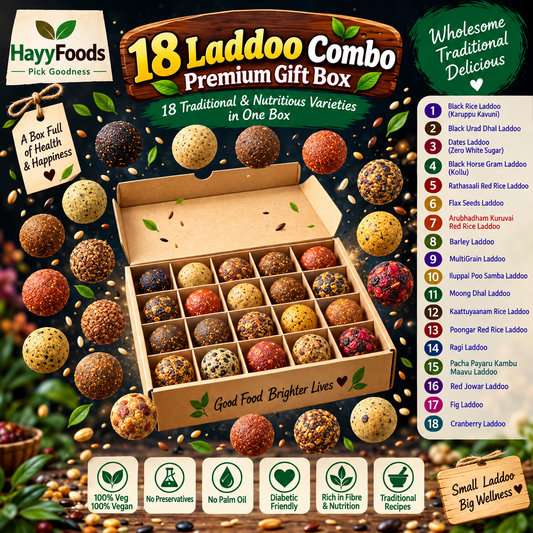 Assorted Laddoo Gift Box – 18 Varieties