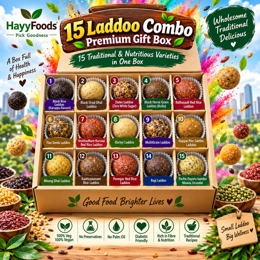 Assorted Laddoo Gift Box – 15 Varieties