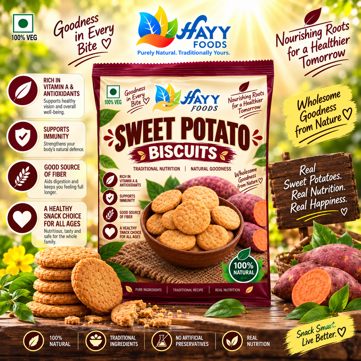 Sweet Potato Biscuit