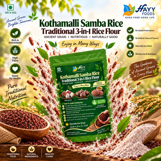 Kothamalli samba  Instant 3 in 1 Rice flour