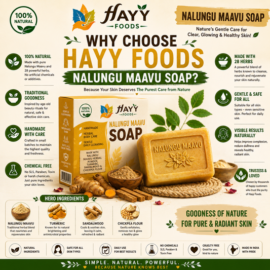 Nalangu Maavu Soap - 28 Herbs Herbal Bath Soap