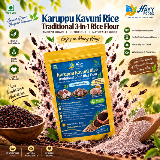 Karuppu kavuni Rice Instant 3 in 1 Rice Flour