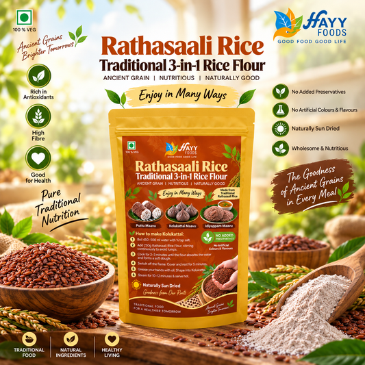 Rathasaali Rice Instant 3 in 1 Rice Flour