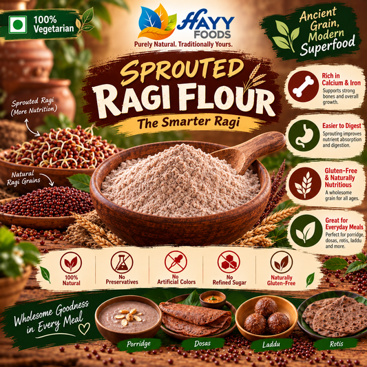 Sprouted Ragi Flour