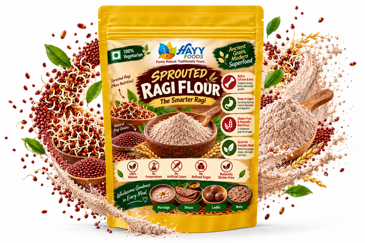 Sprouted Ragi Flour