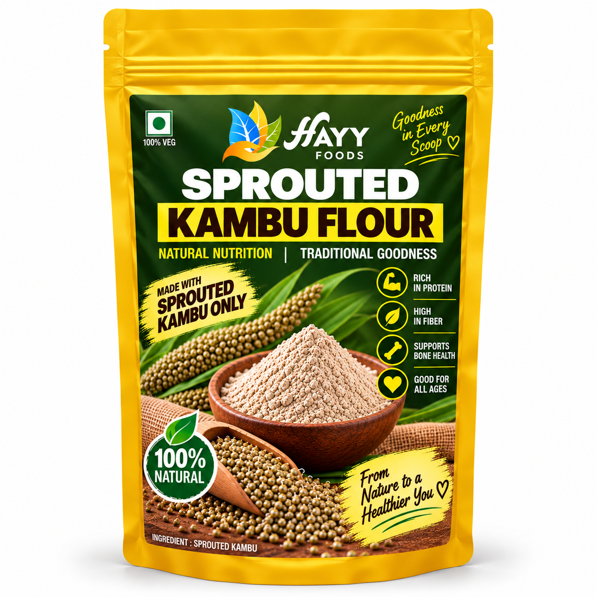 Sprouted Kambu Flour