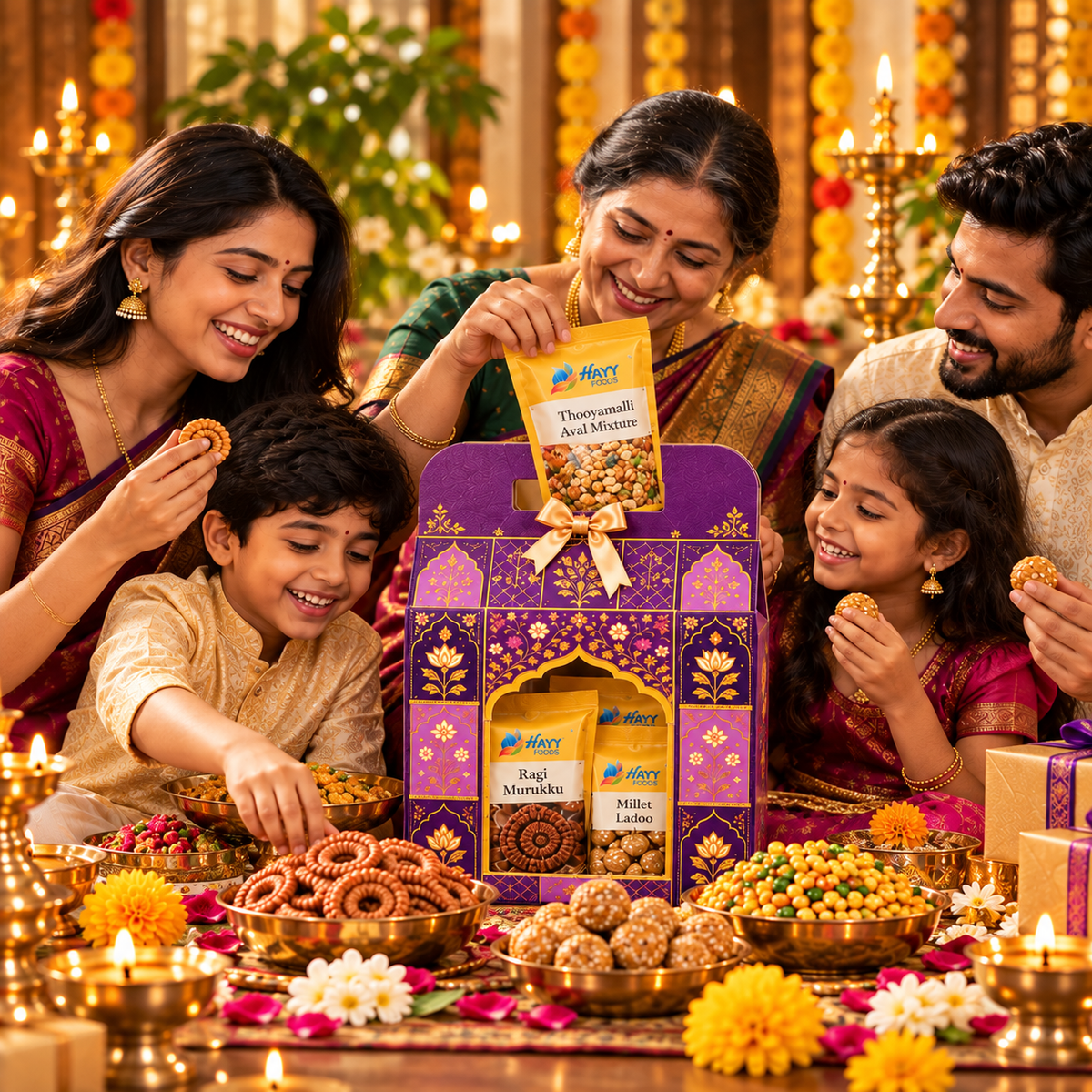 Royal Gift Box - 24+ Sweets and Savouries