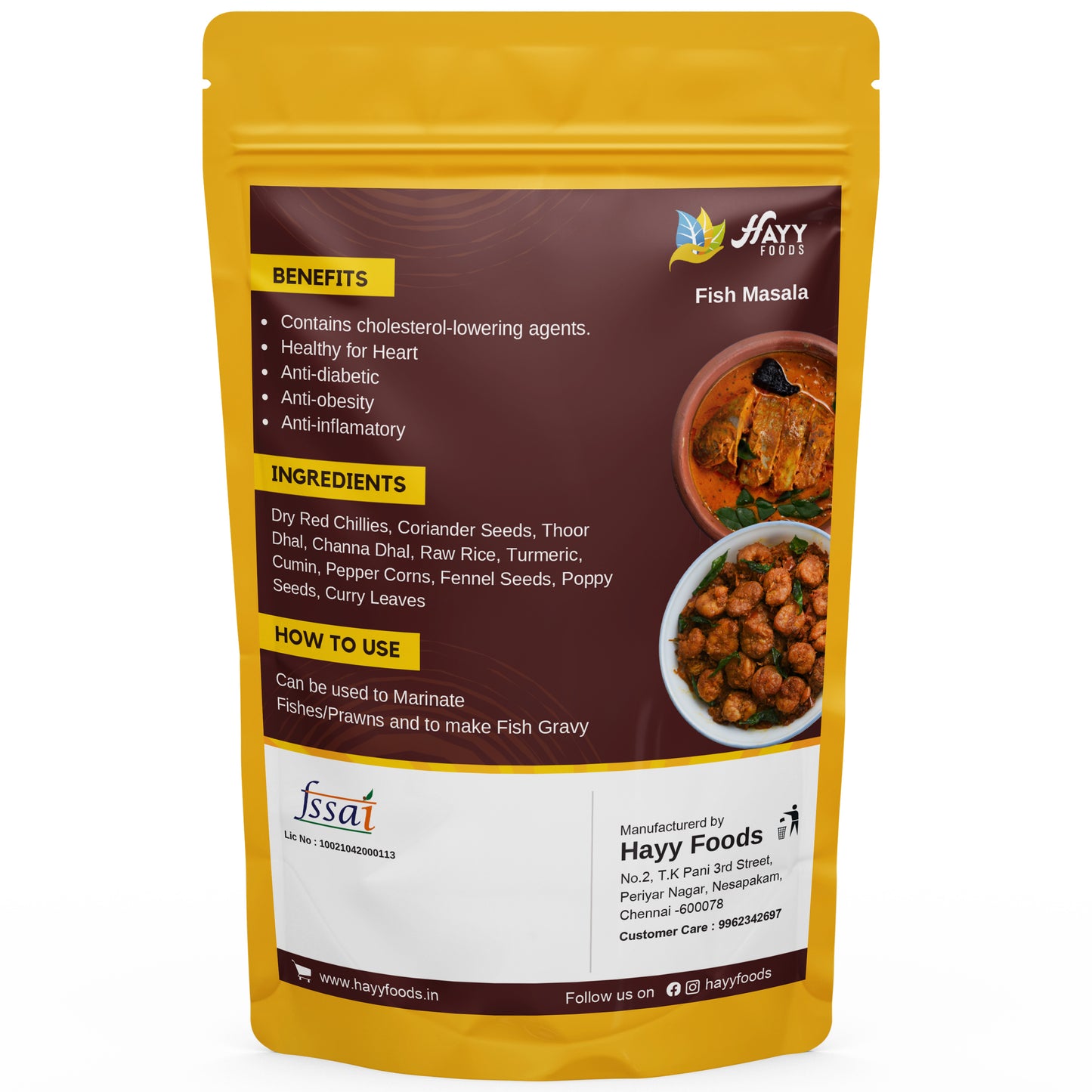 Fish Masala 250g