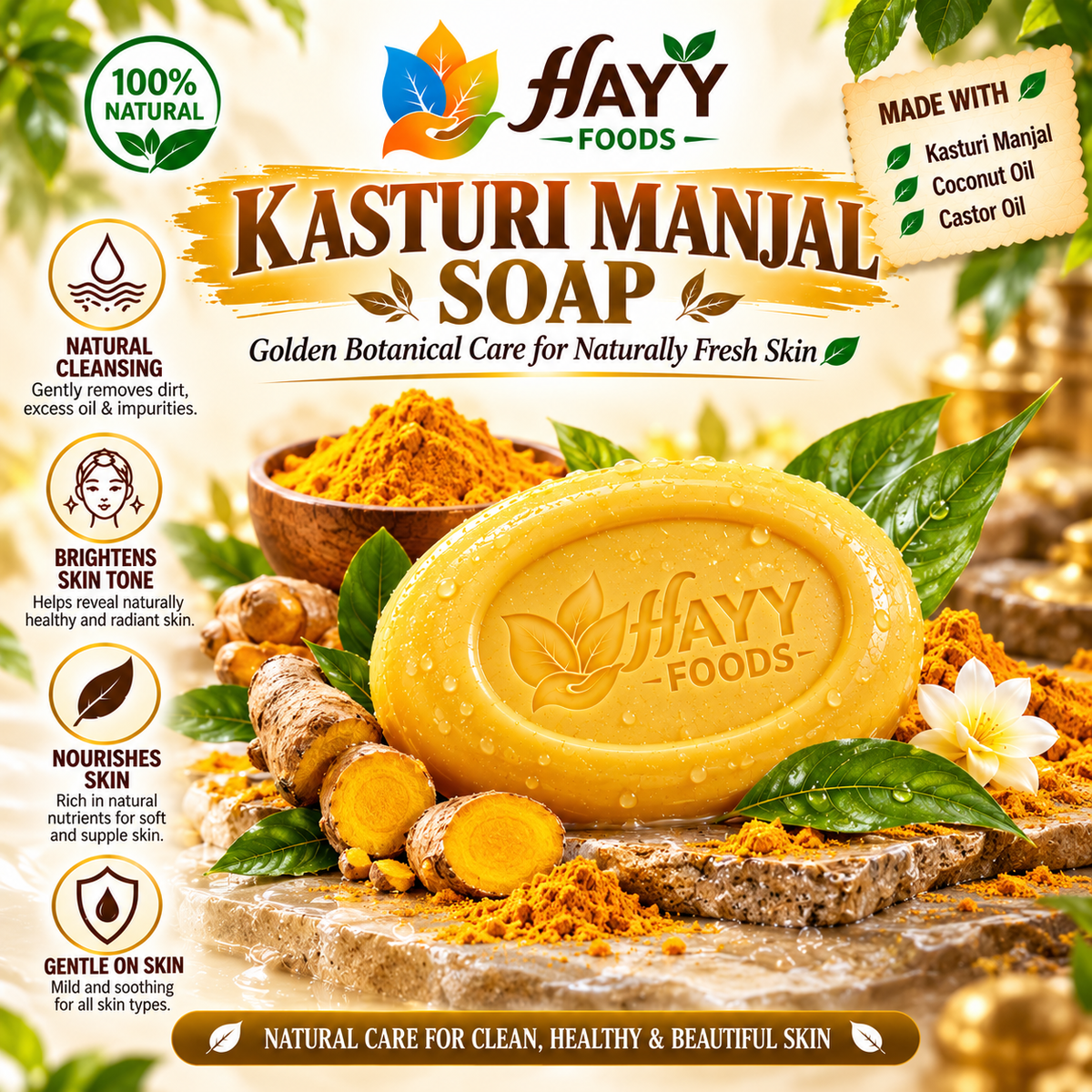Kasthuri Manjal Soap
