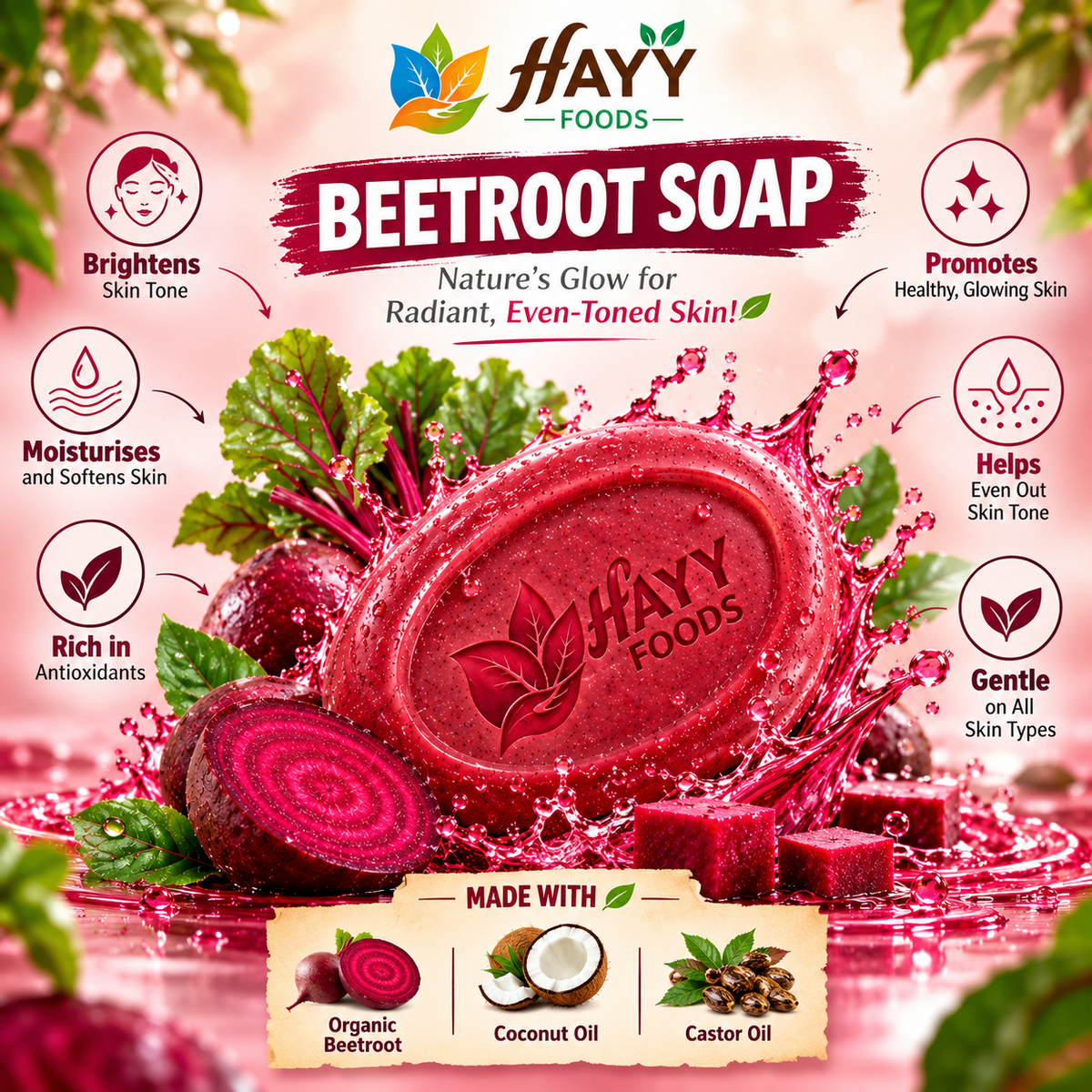 Beetroot Soap