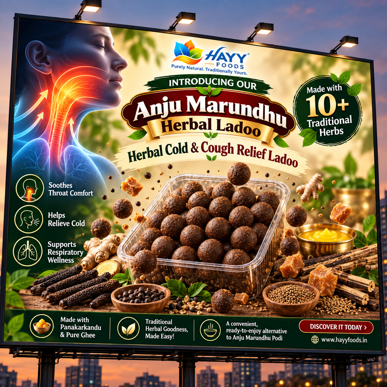 Anju Marundhu Herbal Ladoo