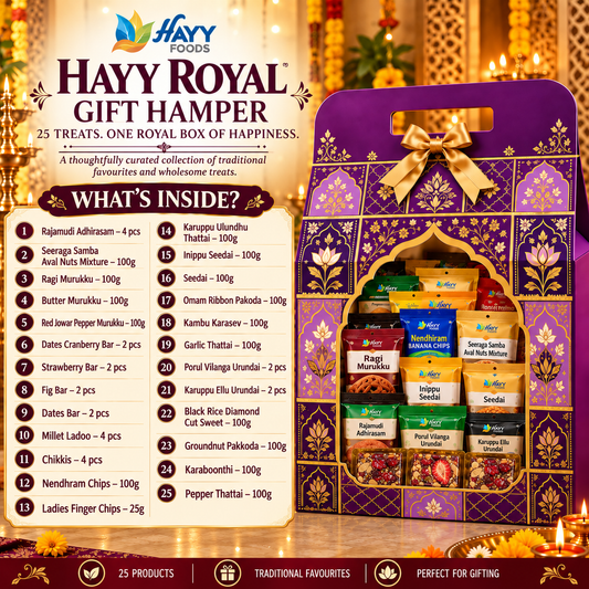 Royal Gift Box - 24+ Sweets and Savouries