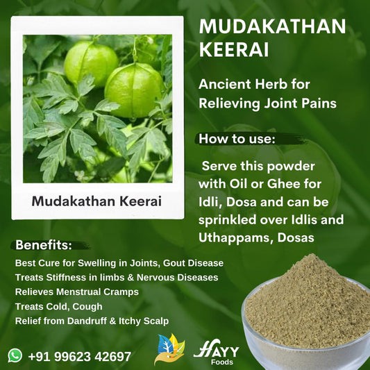 Mudakathan Keerai Idli Podi 250g