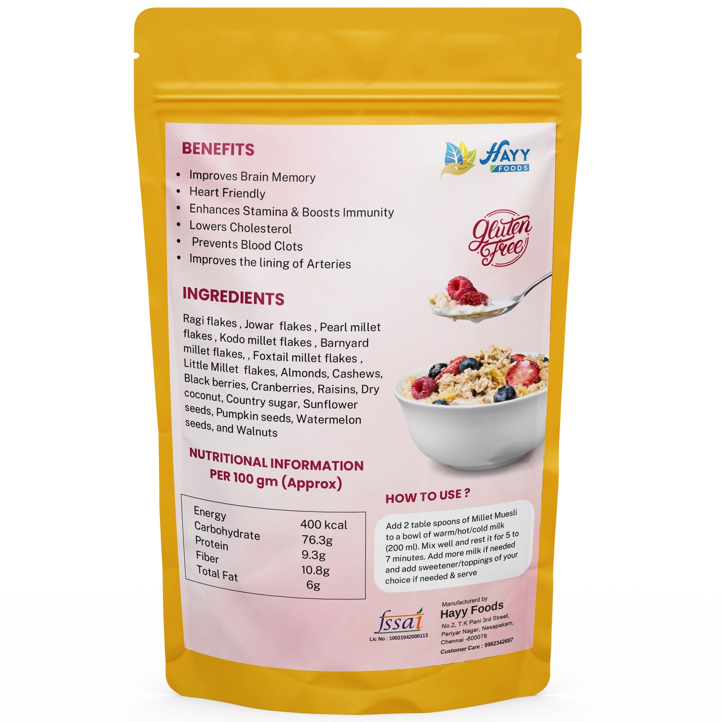 Millet Muesli 250g