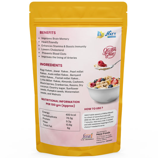 Millet Muesli 250g