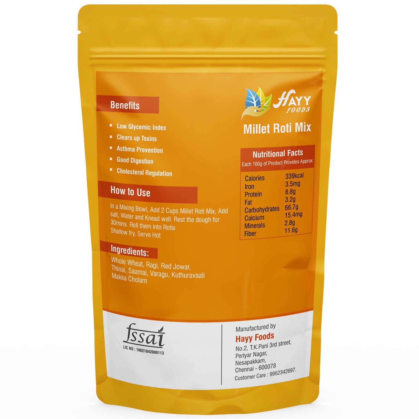 Millet Roti Mix 500g