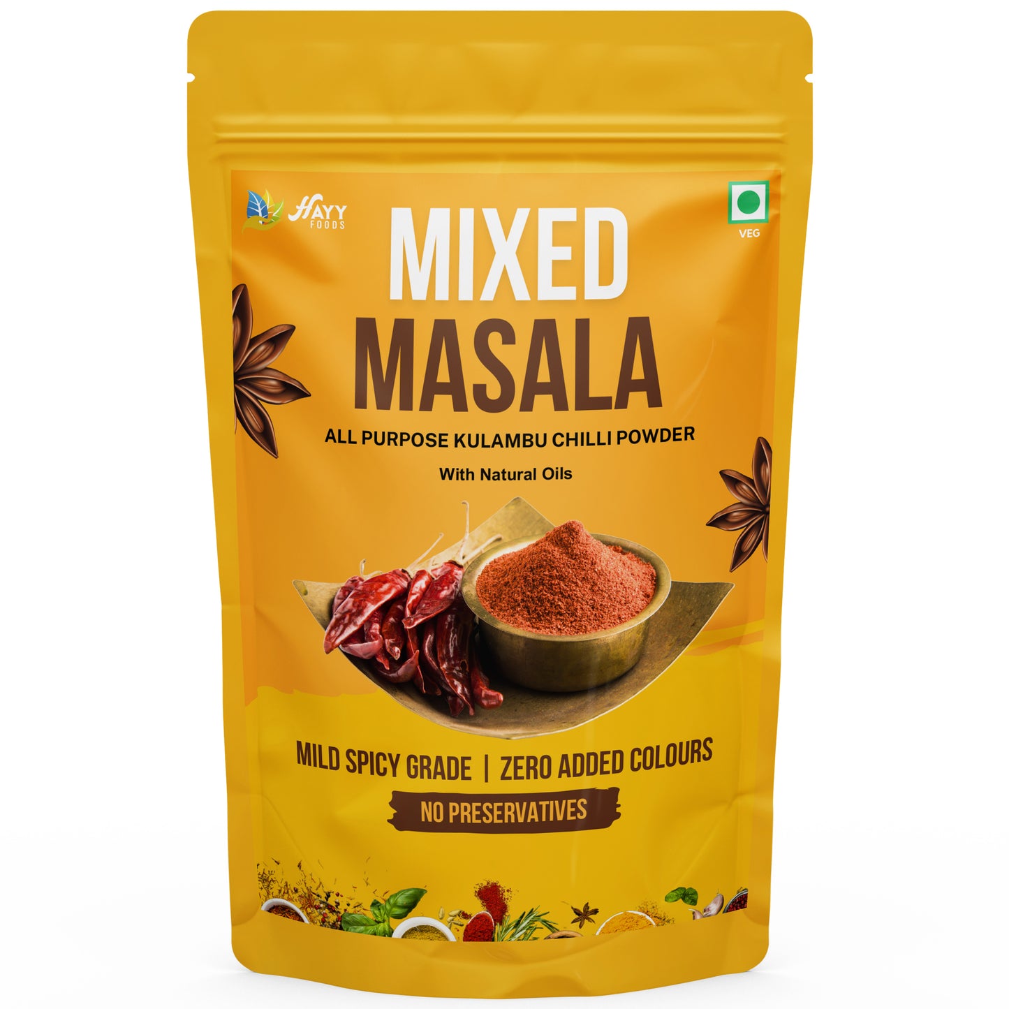 Kulambu Milagai Thool - Mixed Masala 250g