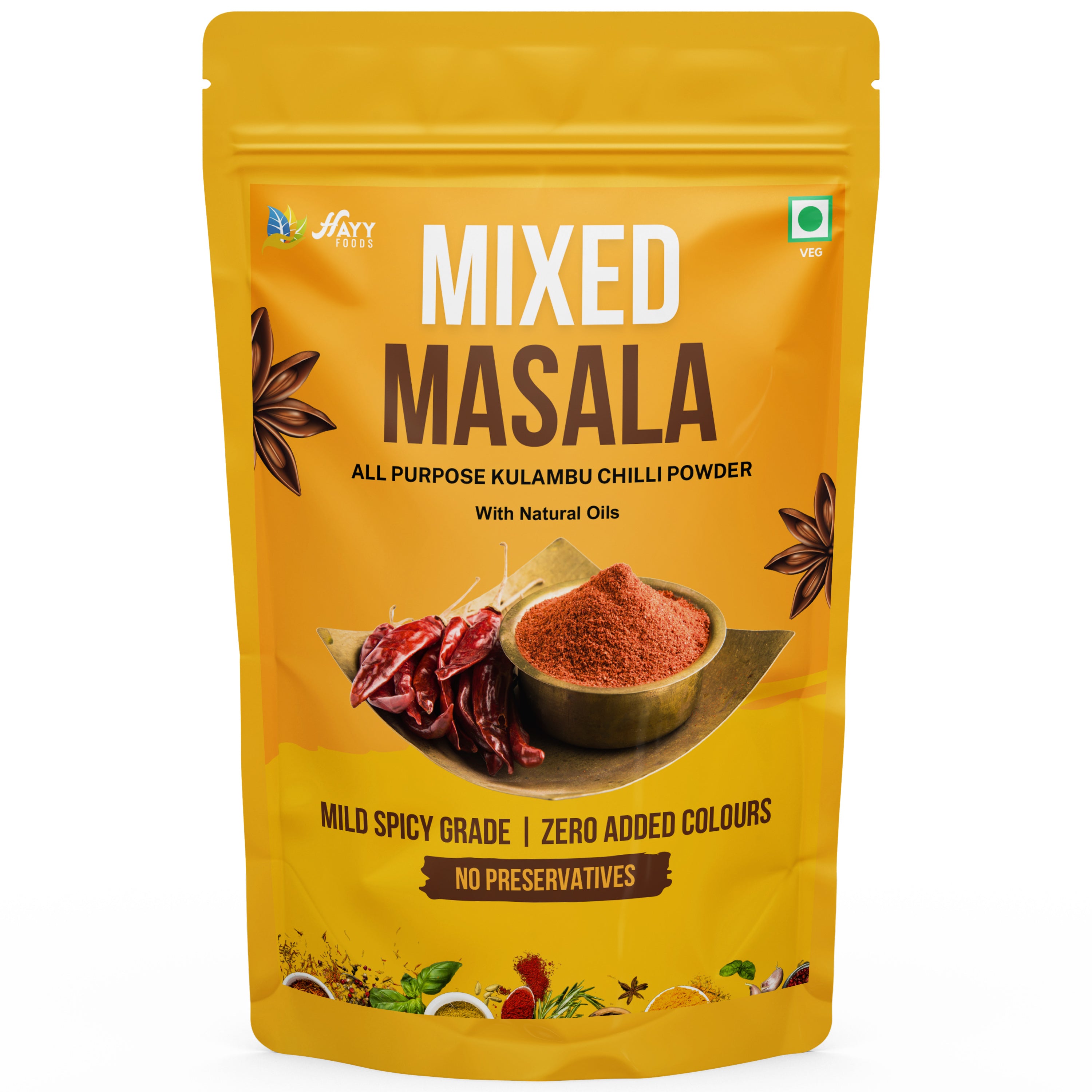 Kulambu Milagai Thool - Mixed Masala 250g