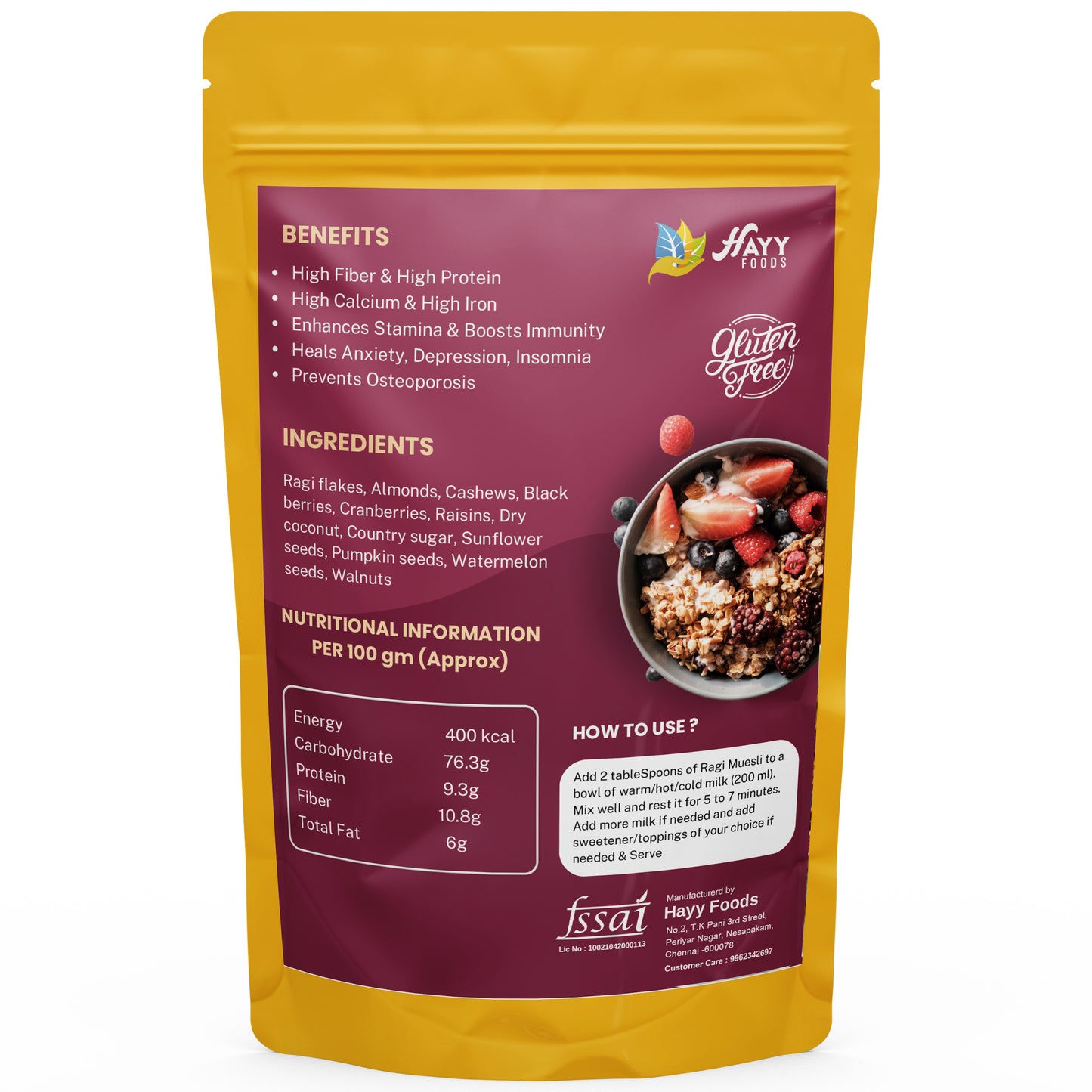 Ragi Muesli 250g