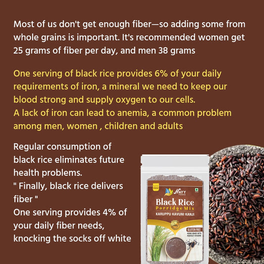 Black Rice Porridge Mix