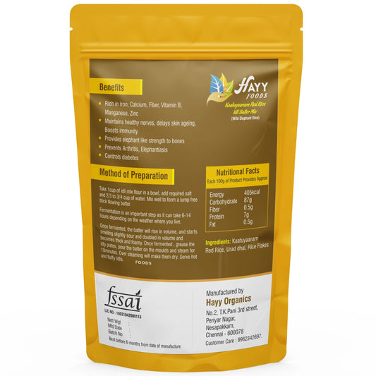 Kaatuyaanam Idli Mix 500g