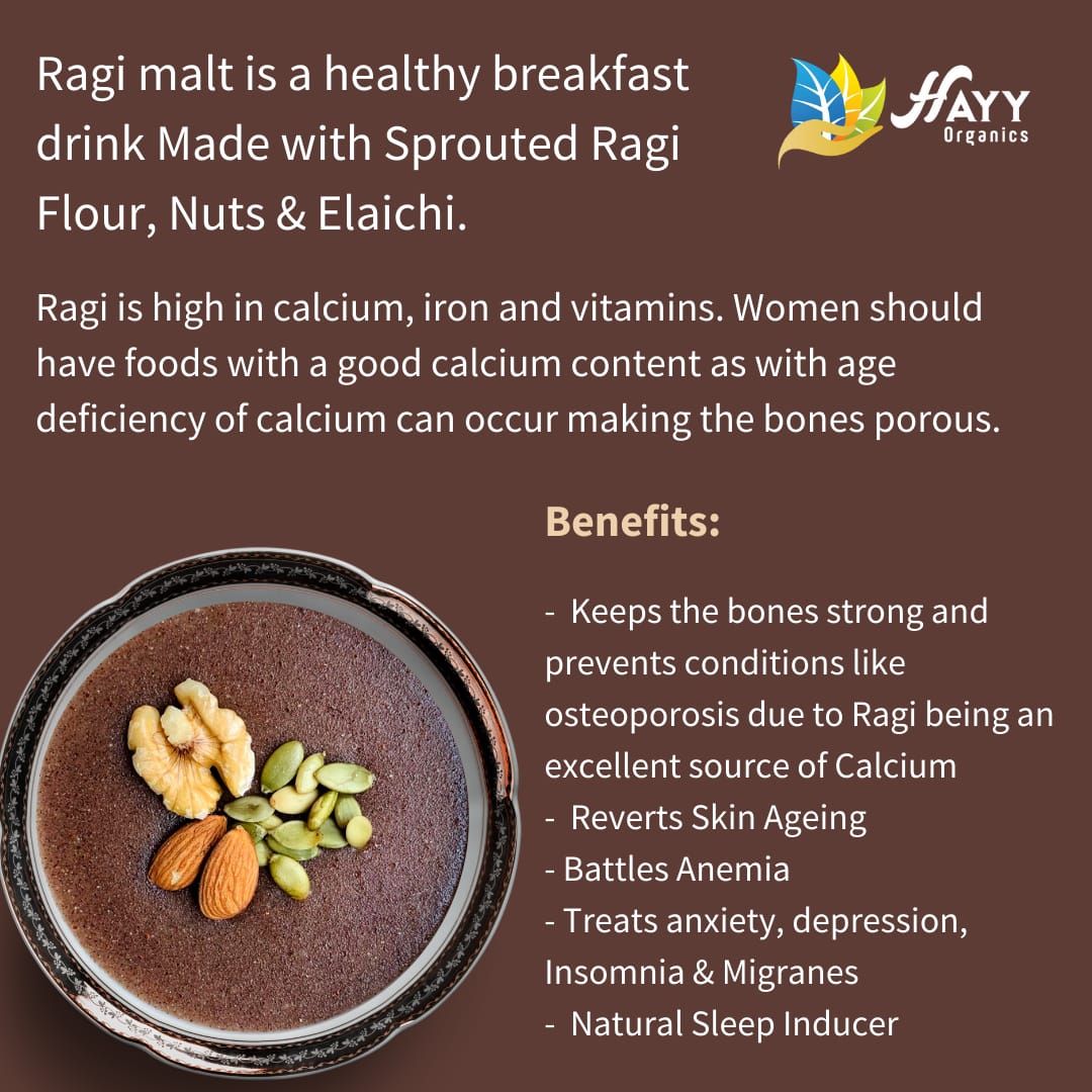 Sprouted Ragi Malt