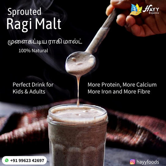 Sprouted Ragi Malt