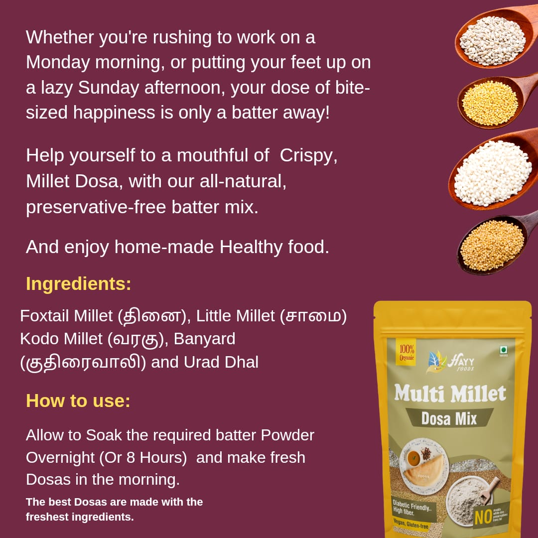 Millet Dosa Mix 500g