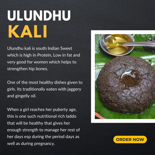 Karuppu Ulundhu Kali Mix - Black Urad Dal Pudding  Mix  250g