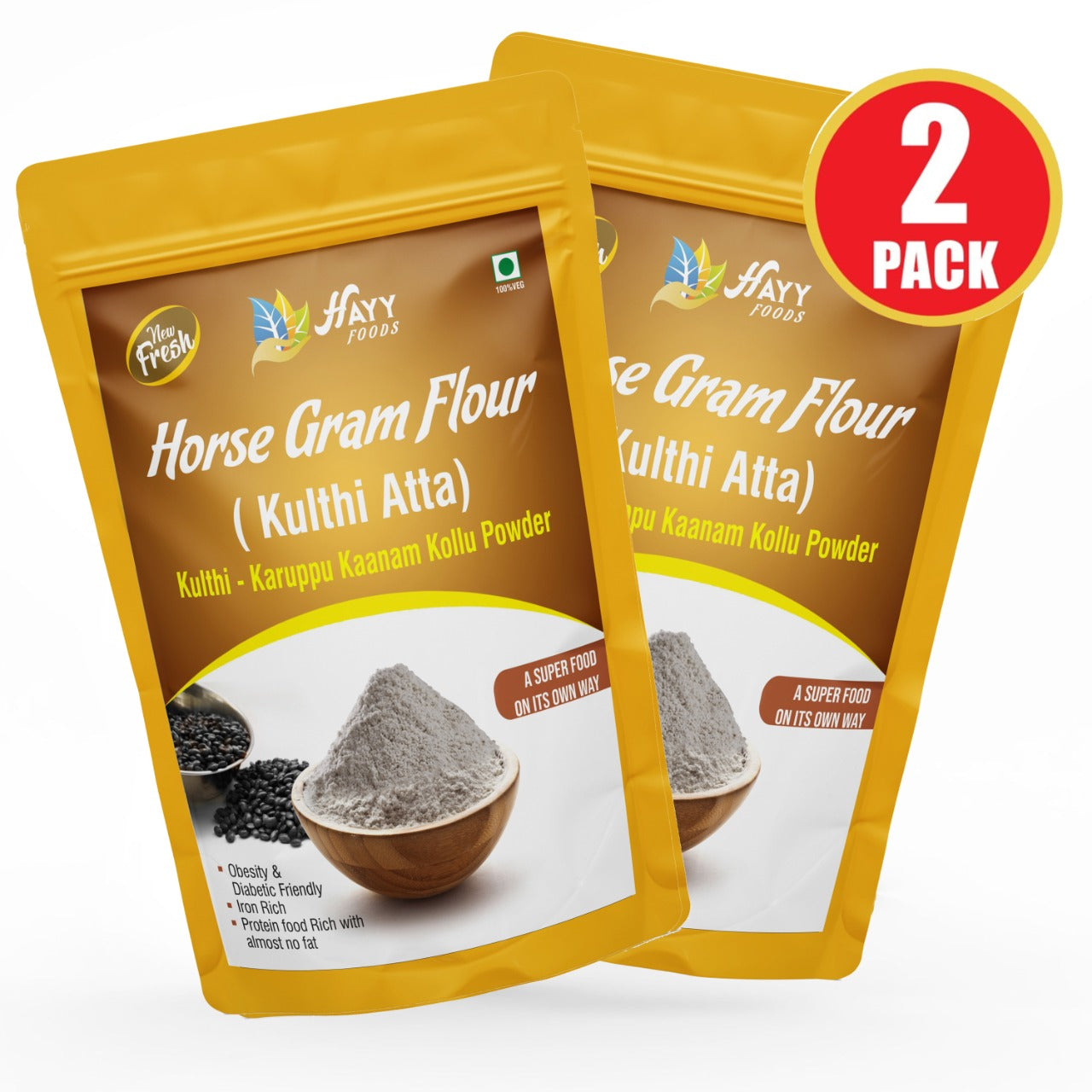 Horse Gram Flour (Kulthi Atta) 500g