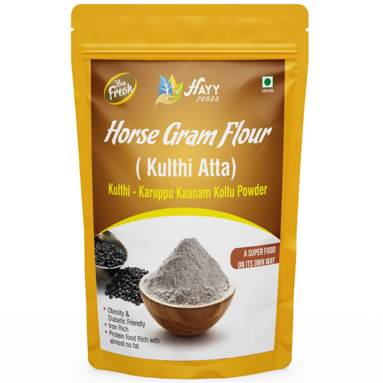Horse Gram Flour (Kulthi Atta) 500g