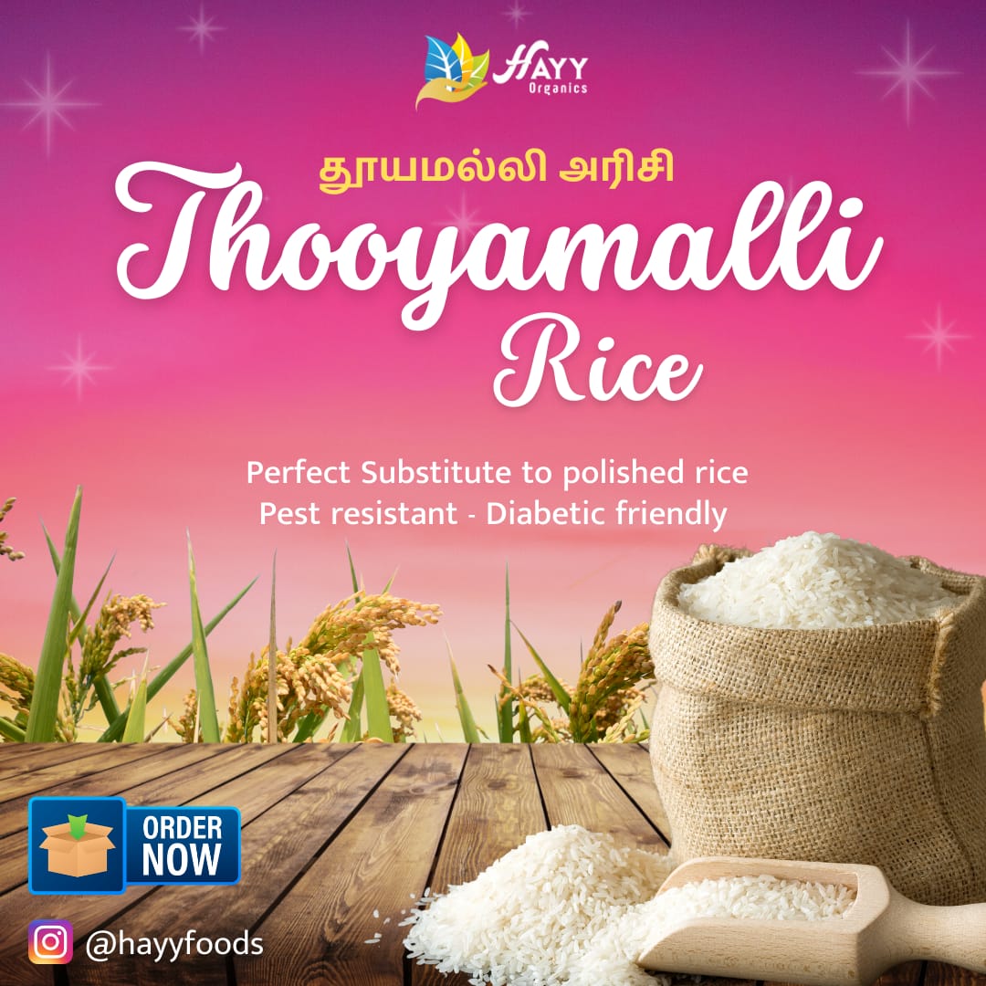 Thooyamalli Rice