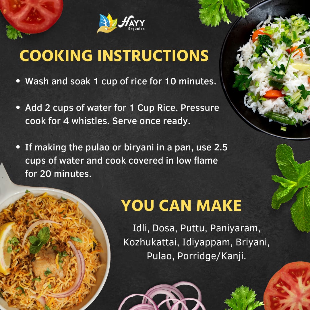 Thooyamalli Rice 5kg