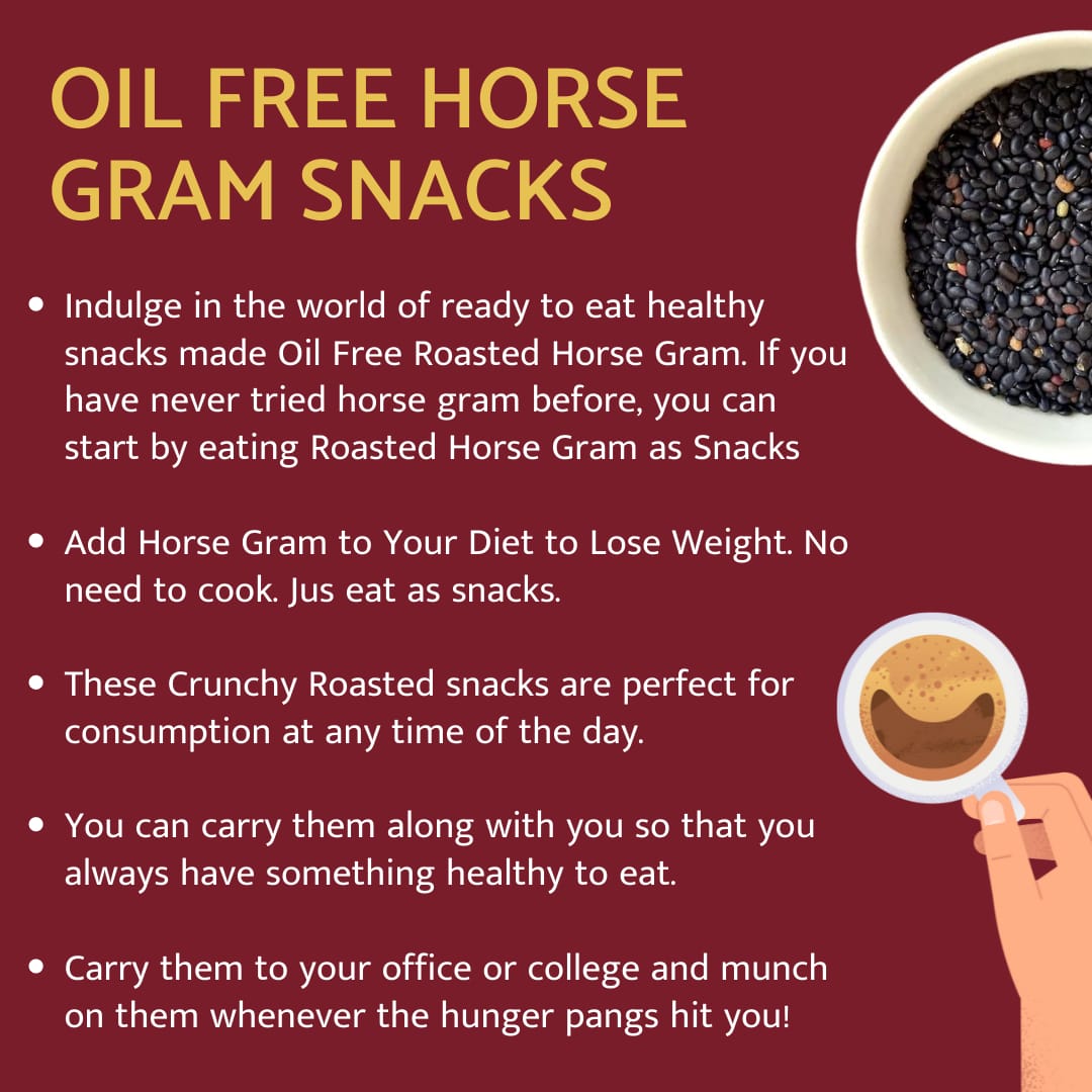 Roasted Horse Gram Snacks