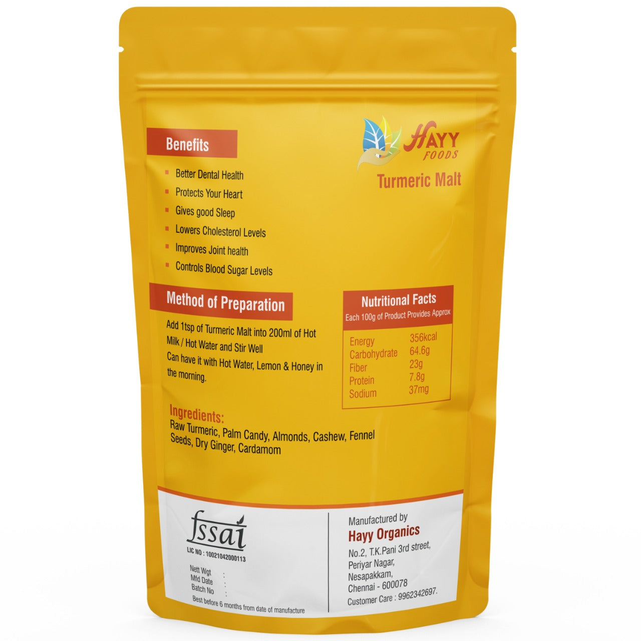 Turmeric Malt 250g