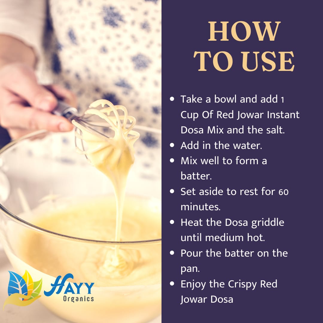 Red Jowar Dosa Mix 500g