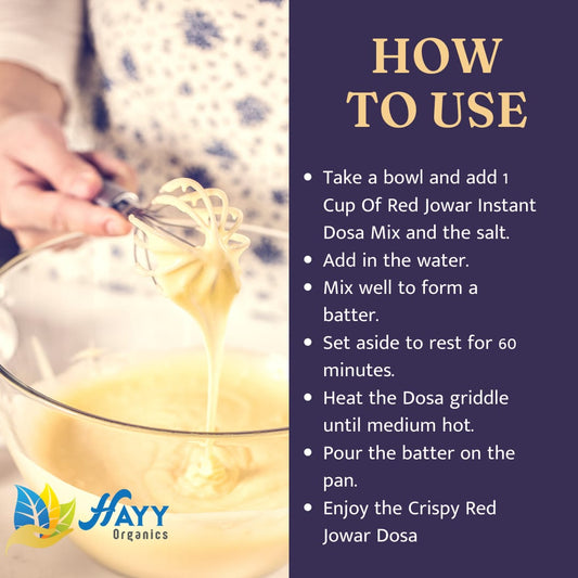 Red Jowar Dosa Mix 500g