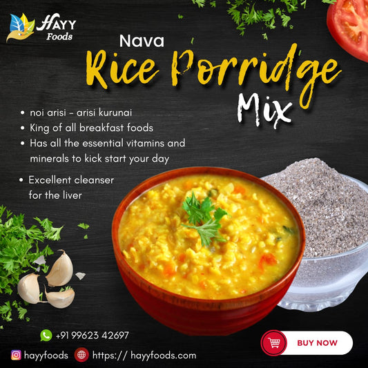 Nava Rice Porridge Mix 500g