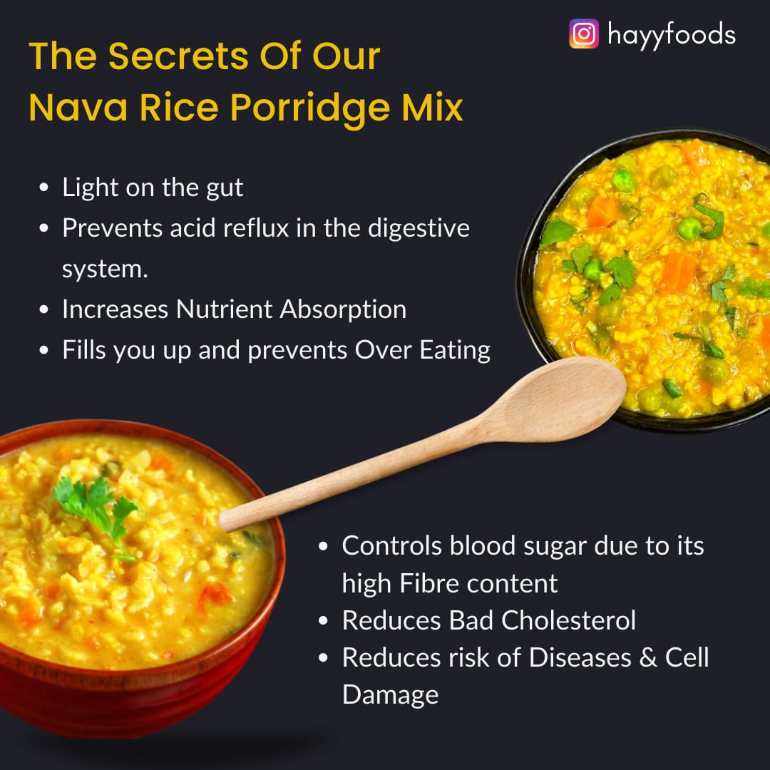 Nava Rice Porridge Mix 500g