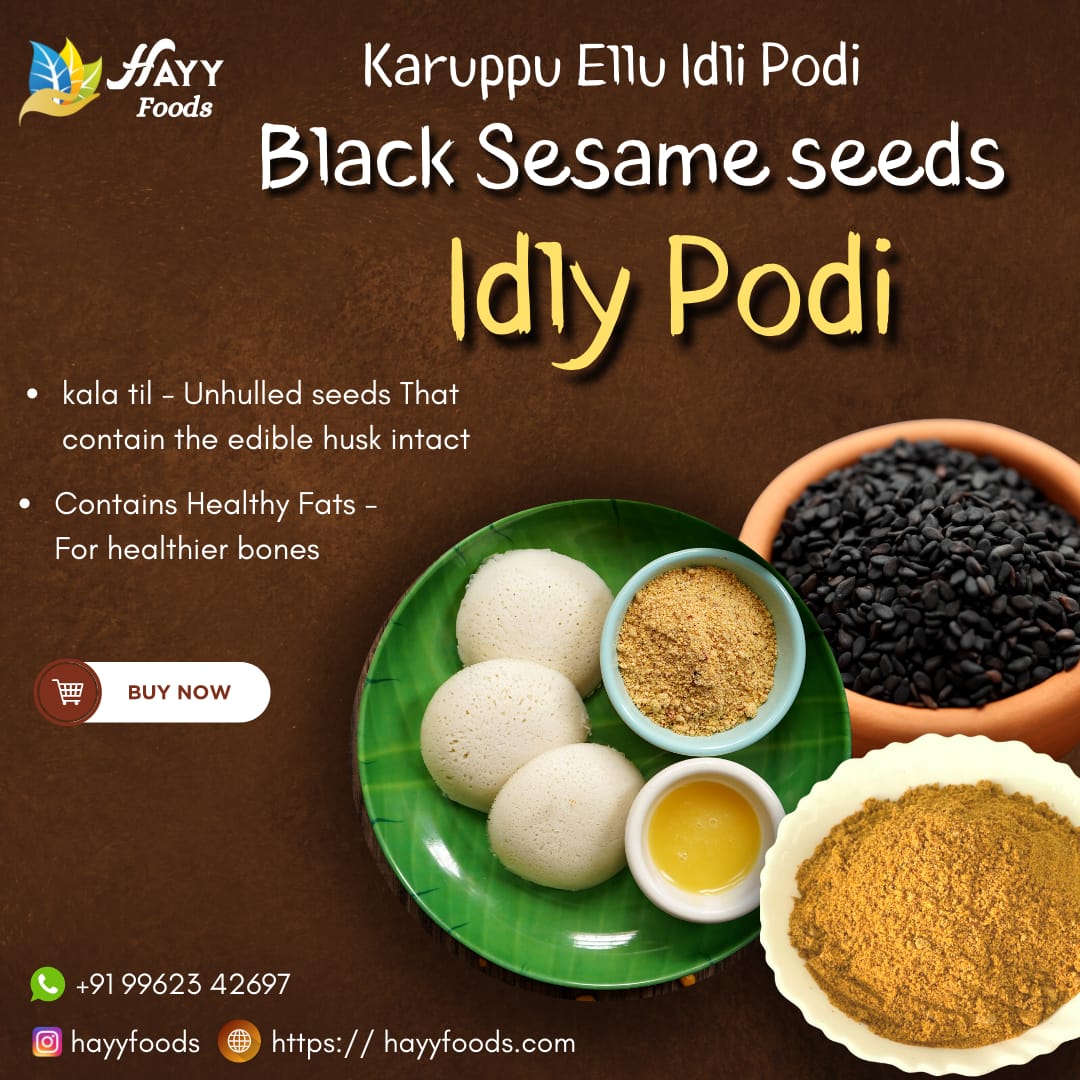 Black Sesame Idli Podi 250g