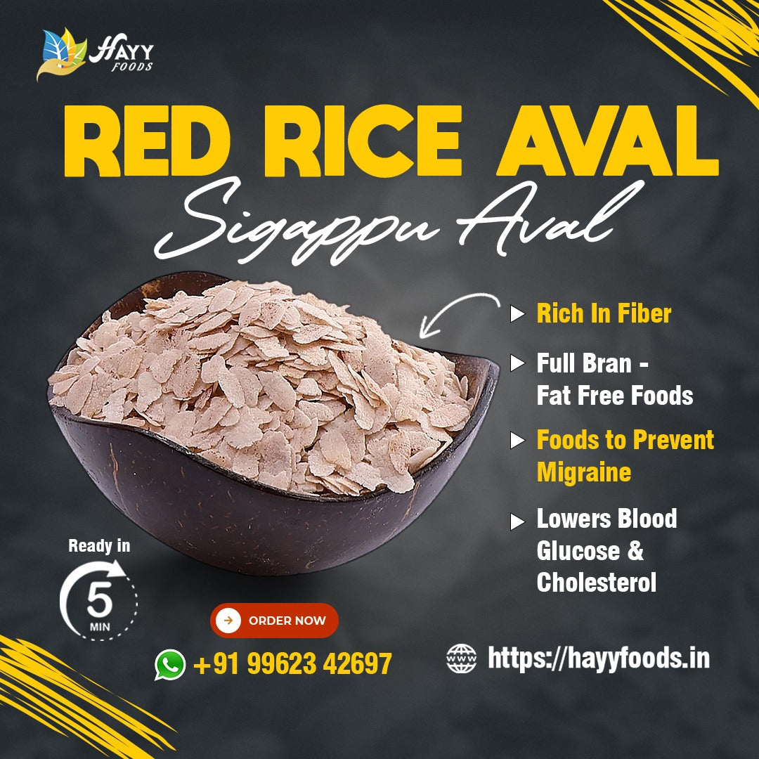 Red Rice Aval Poha 250g