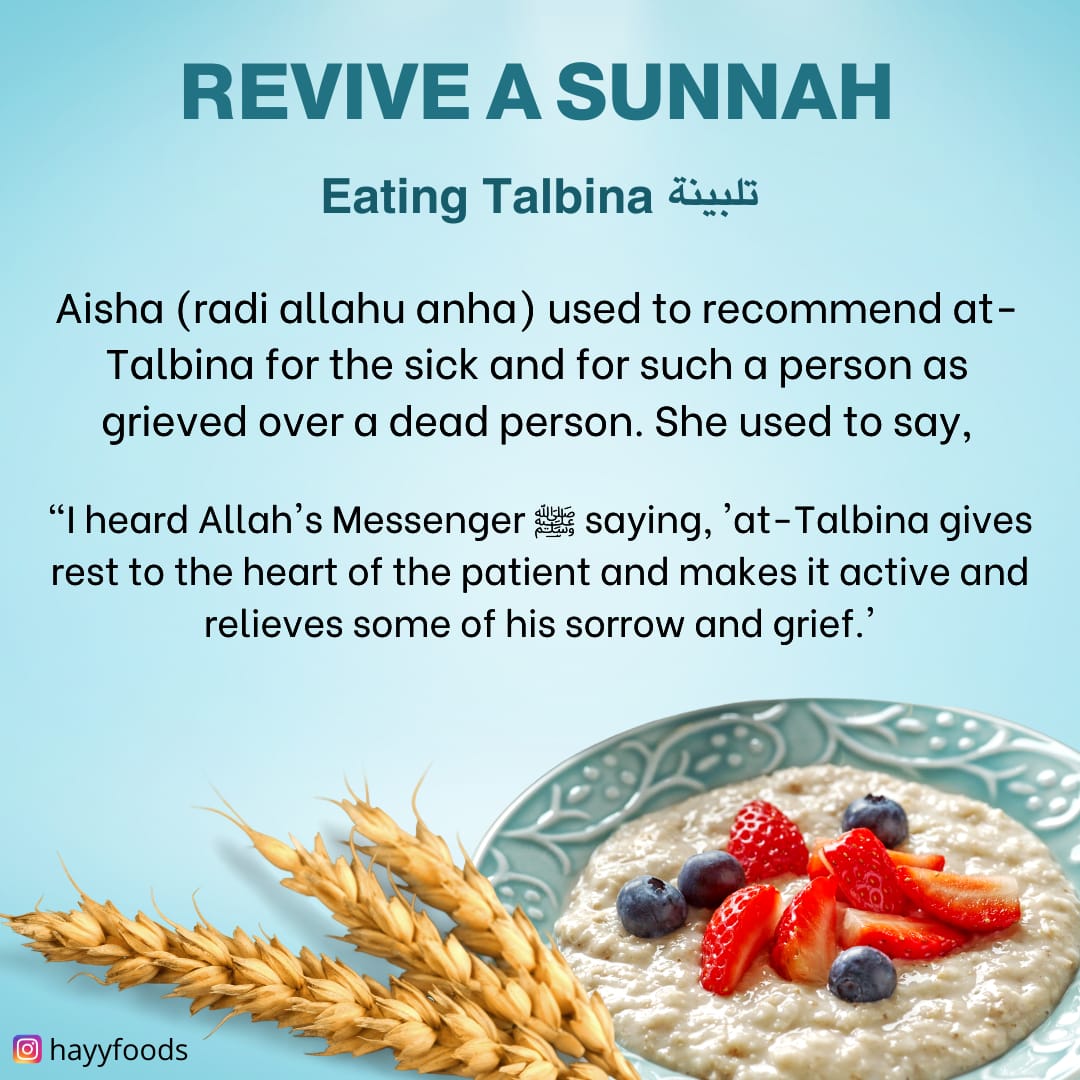 Talbina – Barley /Jau Porridge