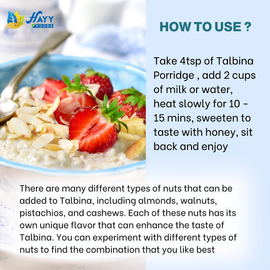 Talbina – Barley /Jau Porridge