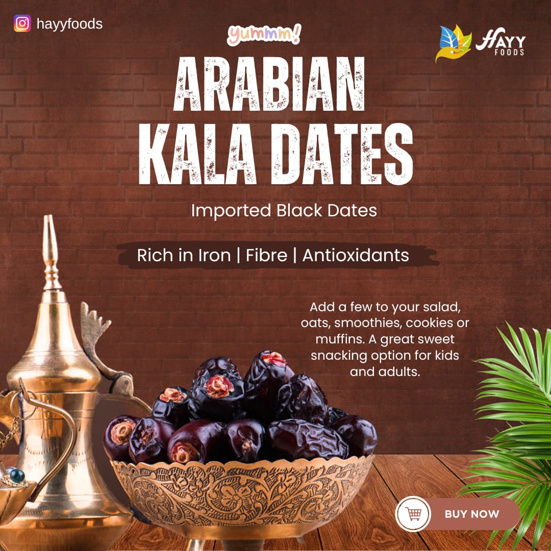 Arabian Black Dates 500g
