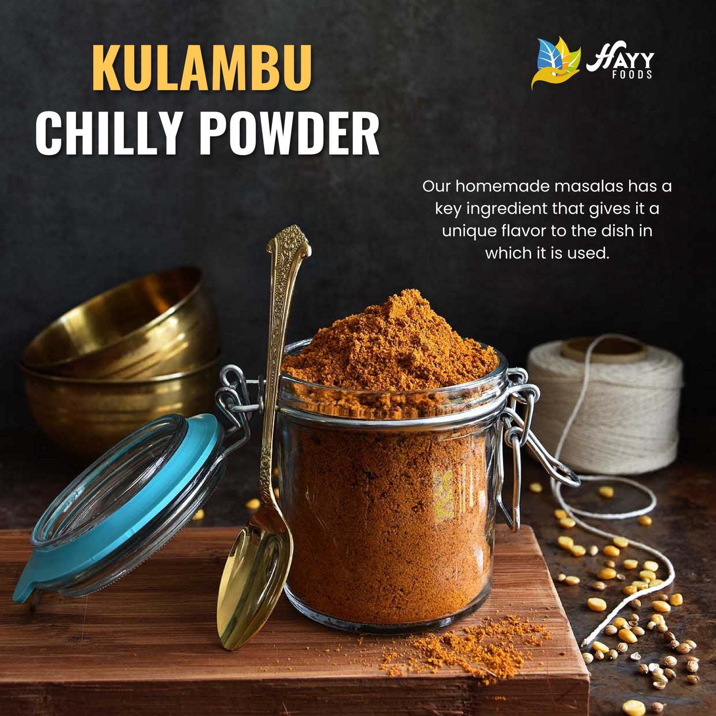 Kulambu Milagai Thool - Mixed Masala 250g