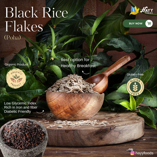 Karuppu Kavuni Aval (Black Rice Poha) 250g