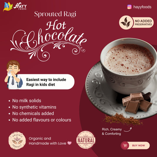 Sprouted Ragi Hot Chocolate 250g