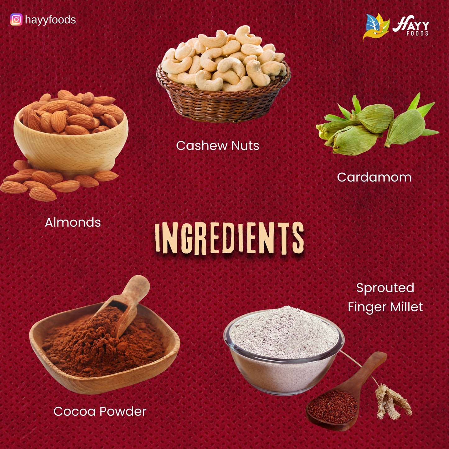 Sprouted Ragi Hot Chocolate 250g